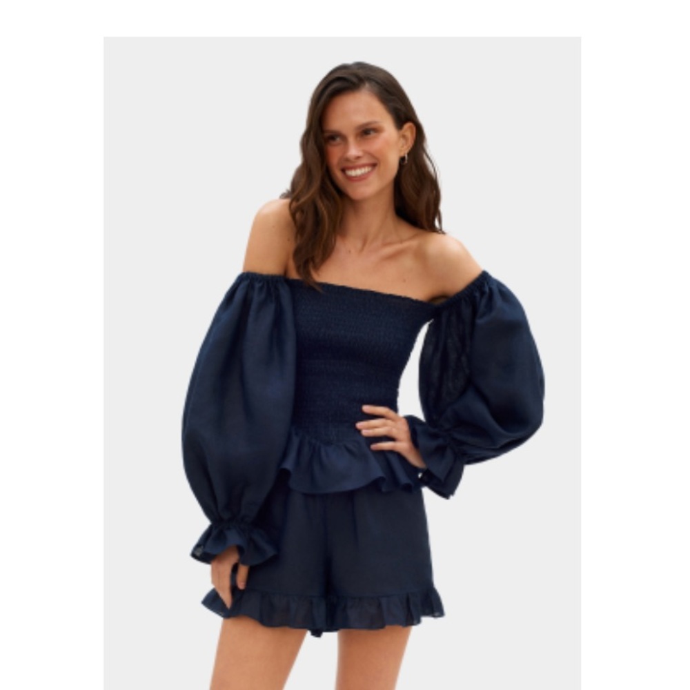 Navy Sleeper Atlanta Lounge Set